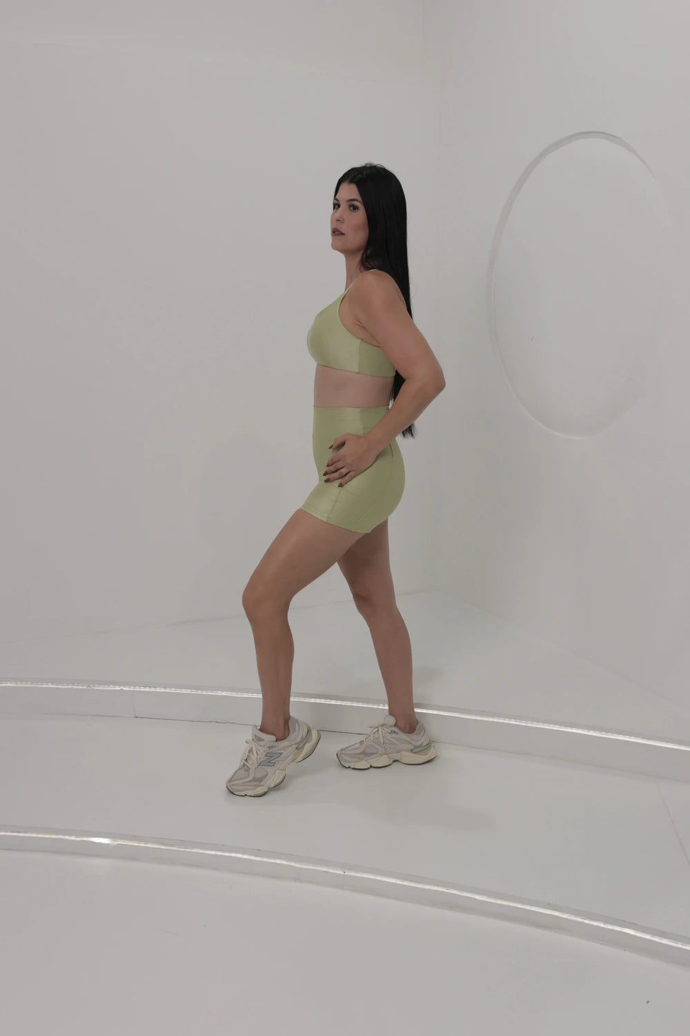 SHORTS WONDER VERDE LIMÃO