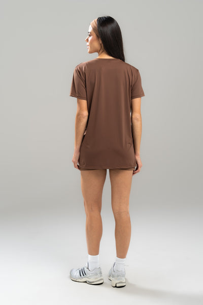 CAMISETA FEM.COM ABERTURA LATERAL SENSITIVE