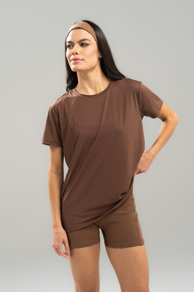 CAMISETA FEM.COM ABERTURA LATERAL SENSITIVE