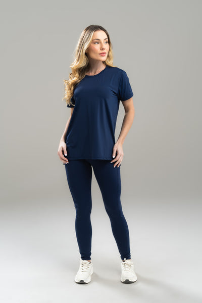 CAMISETA FEM.COM ABERTURA LATERAL SENSITIVE