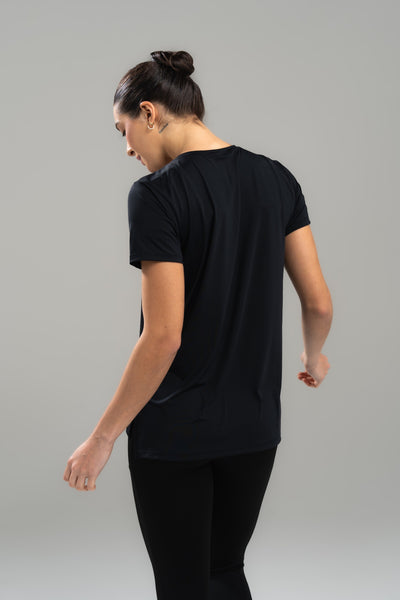 CAMISETA FEM.COM ABERTURA LATERAL SENSITIVE