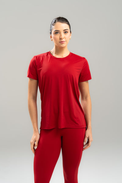 CAMISETA FEM.COM ABERTURA LATERAL SENSITIVE