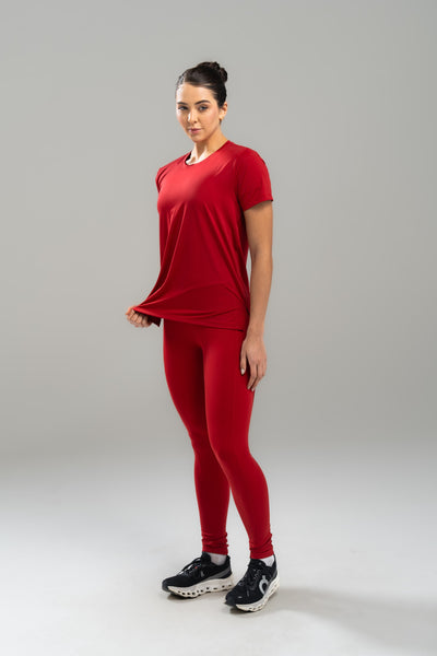 CAMISETA FEM.COM ABERTURA LATERAL SENSITIVE