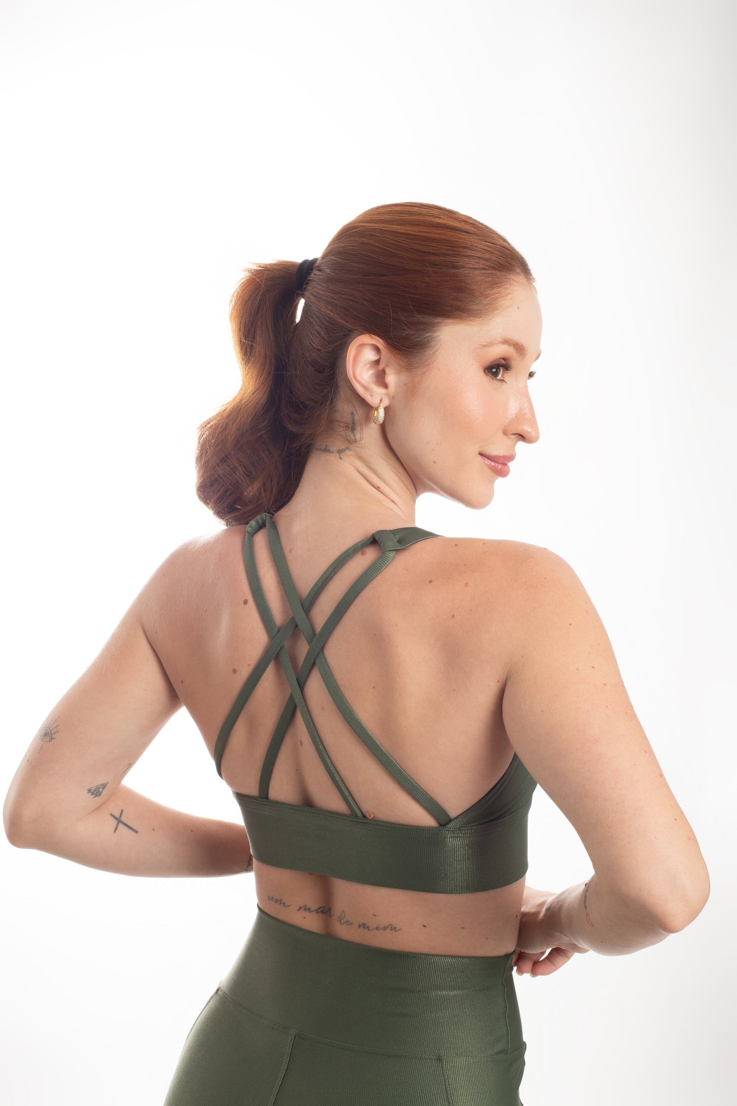 Top alças cruzadas Wonder