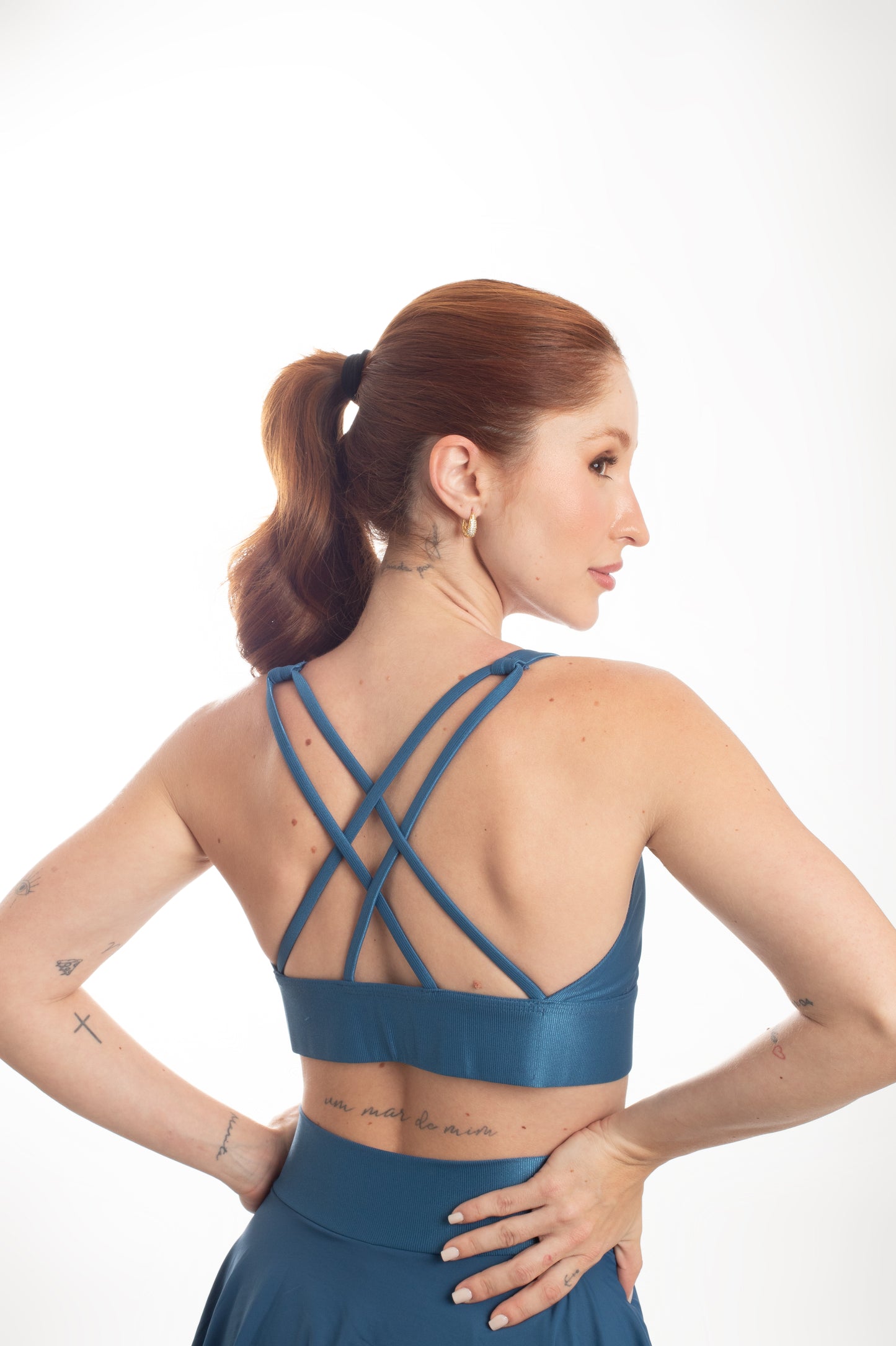 Top alças cruzadas Wonder