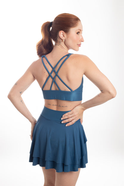 Top alças cruzadas Wonder