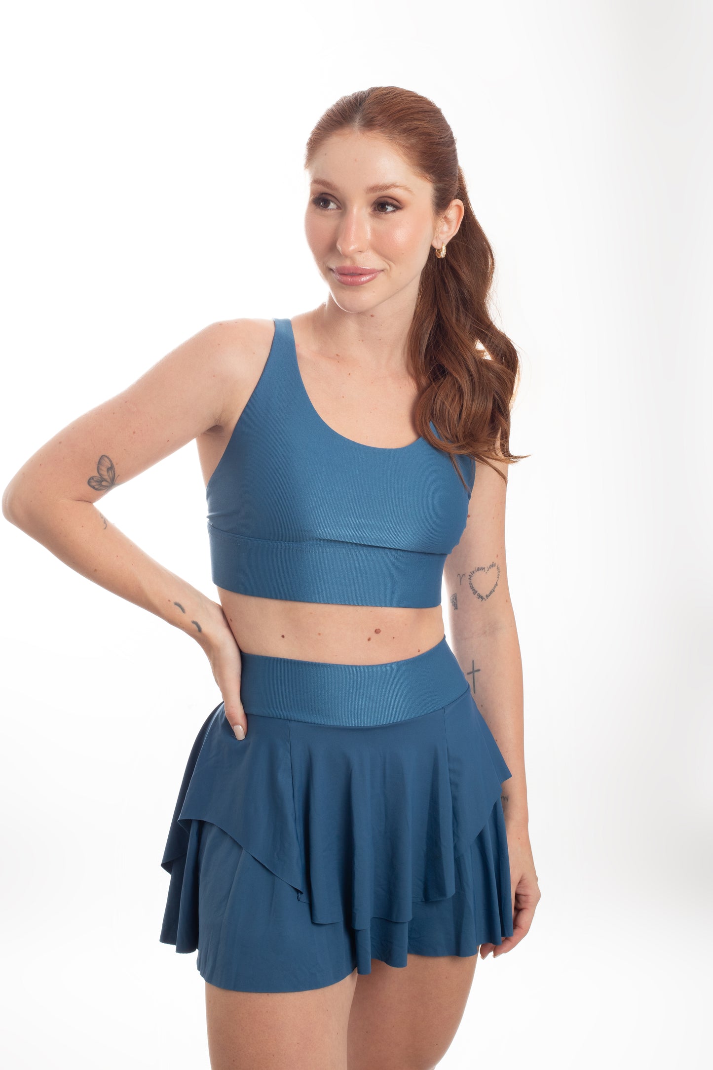 Top alças cruzadas Wonder