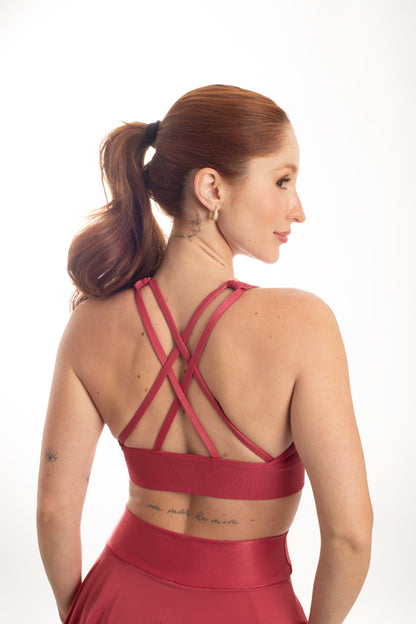 Top alças cruzadas Wonder