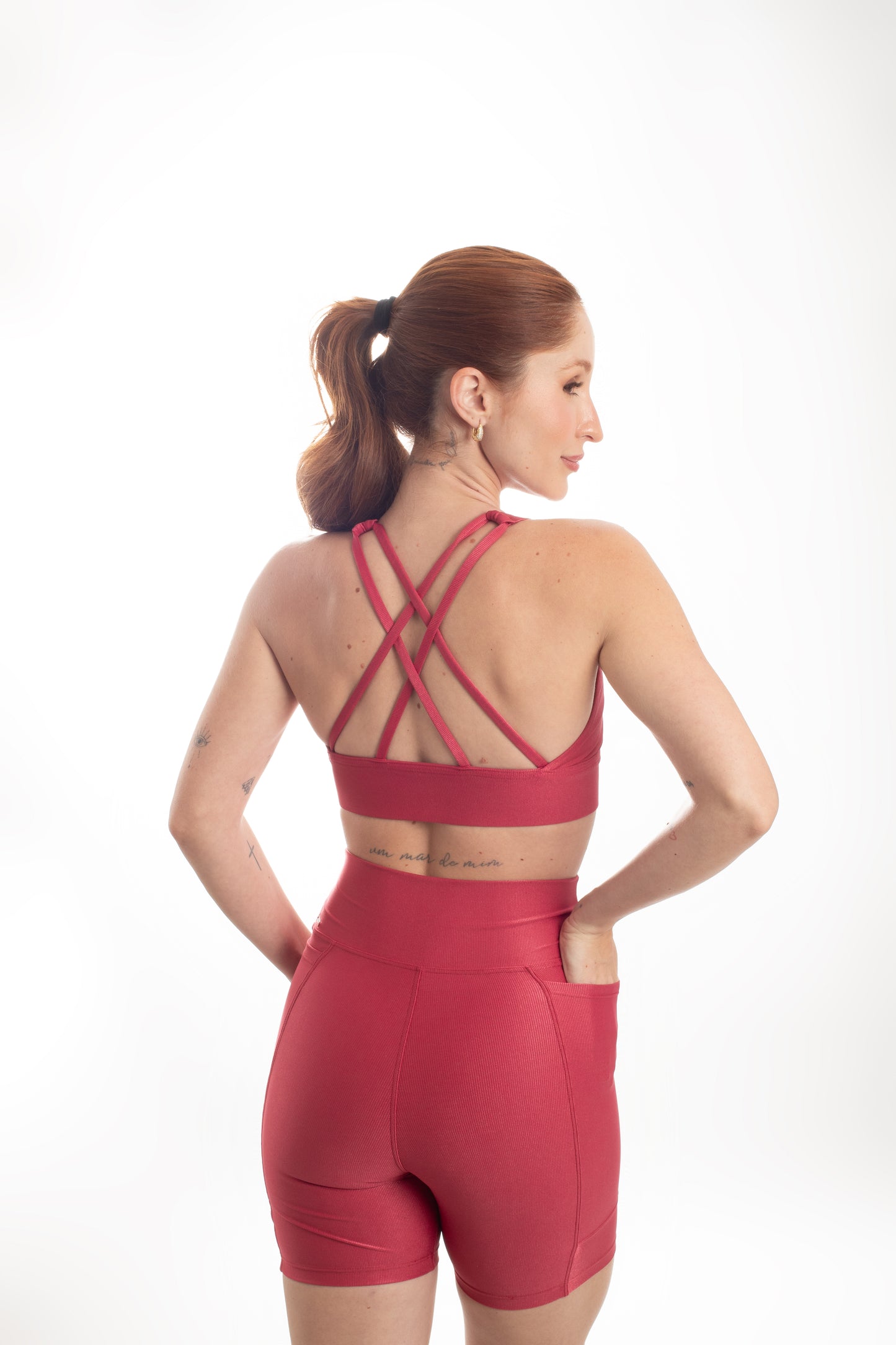 Top alças cruzadas Wonder