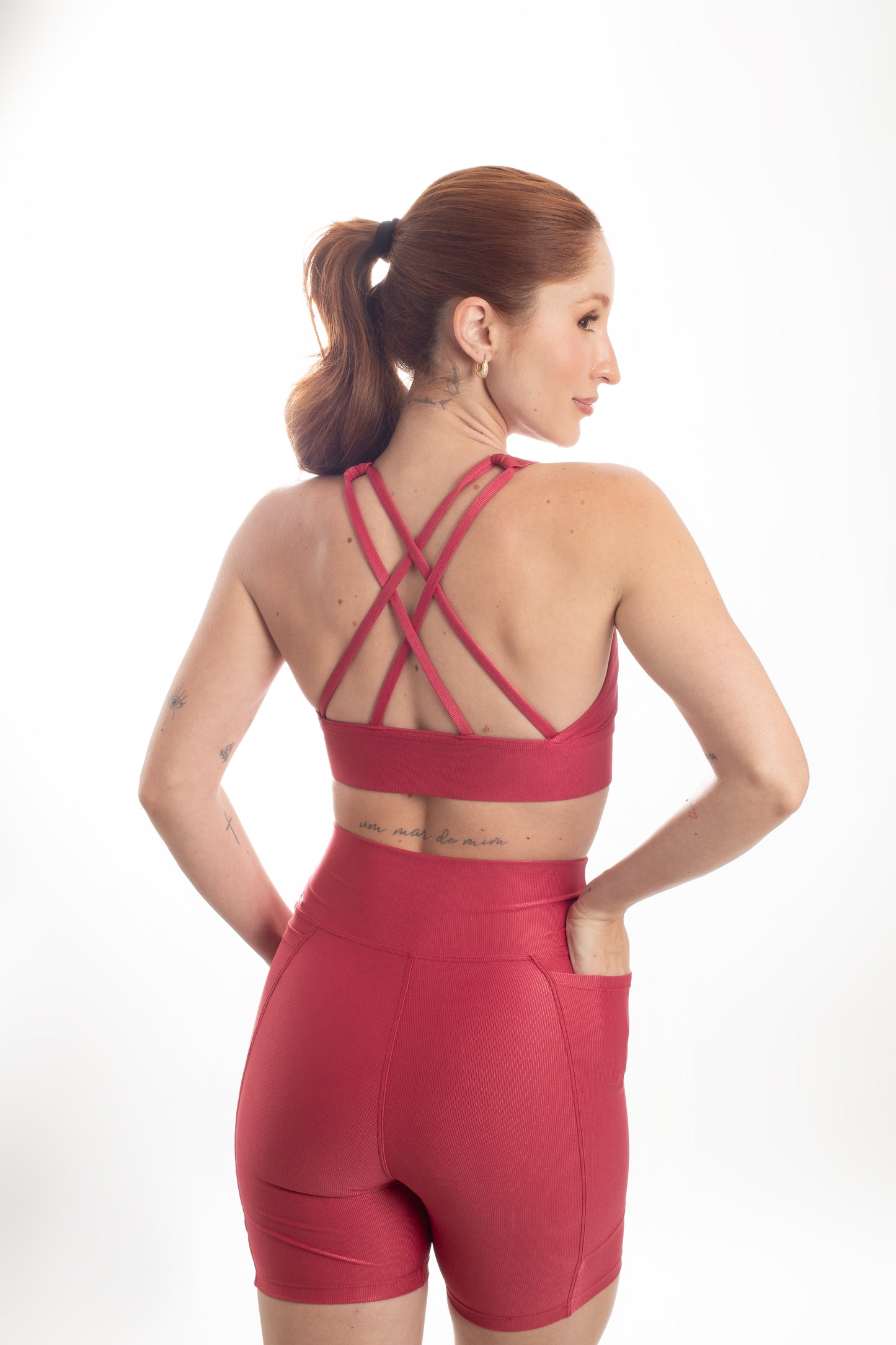 Top alças cruzadas Wonder