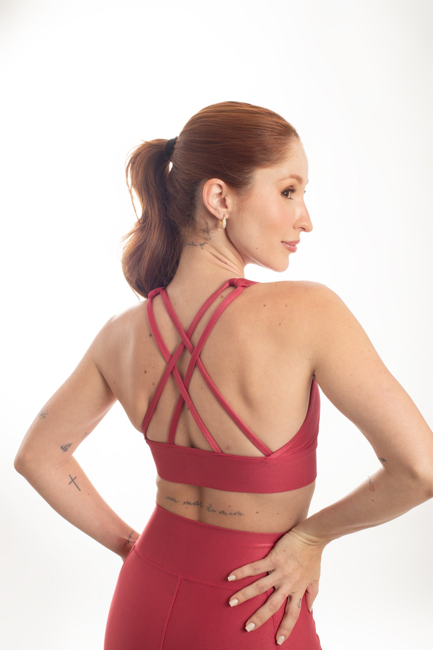 Top alças cruzadas Wonder