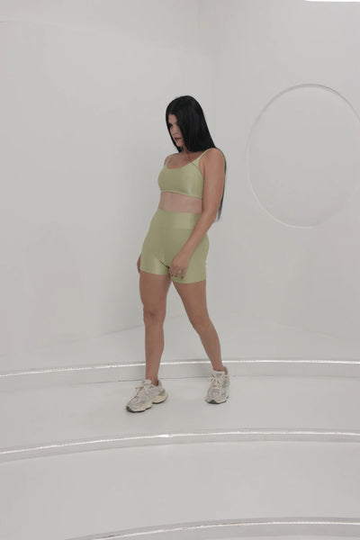 SHORTS WONDER VERDE LIMÃO