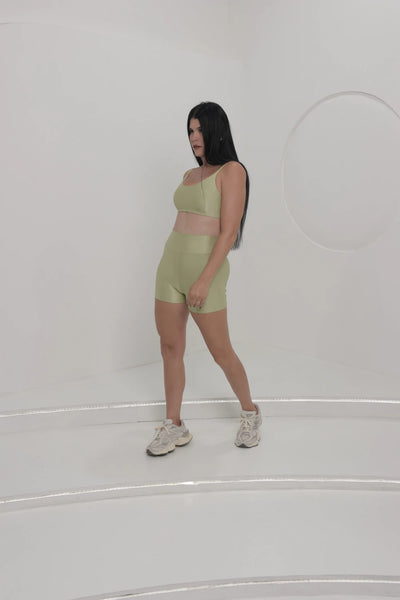 SHORTS WONDER VERDE LIMÃO