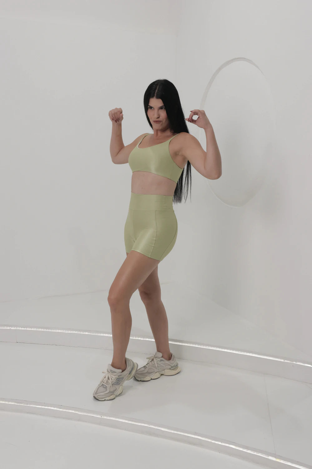 SHORTS WONDER VERDE LIMÃO