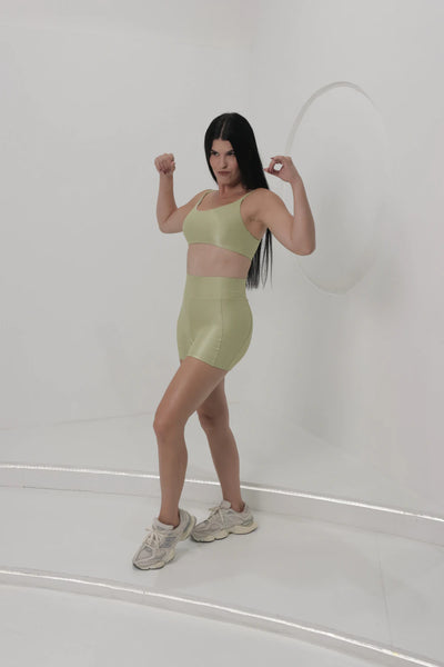 SHORTS WONDER VERDE LIMÃO