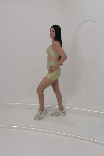 SHORTS WONDER VERDE LIMÃO