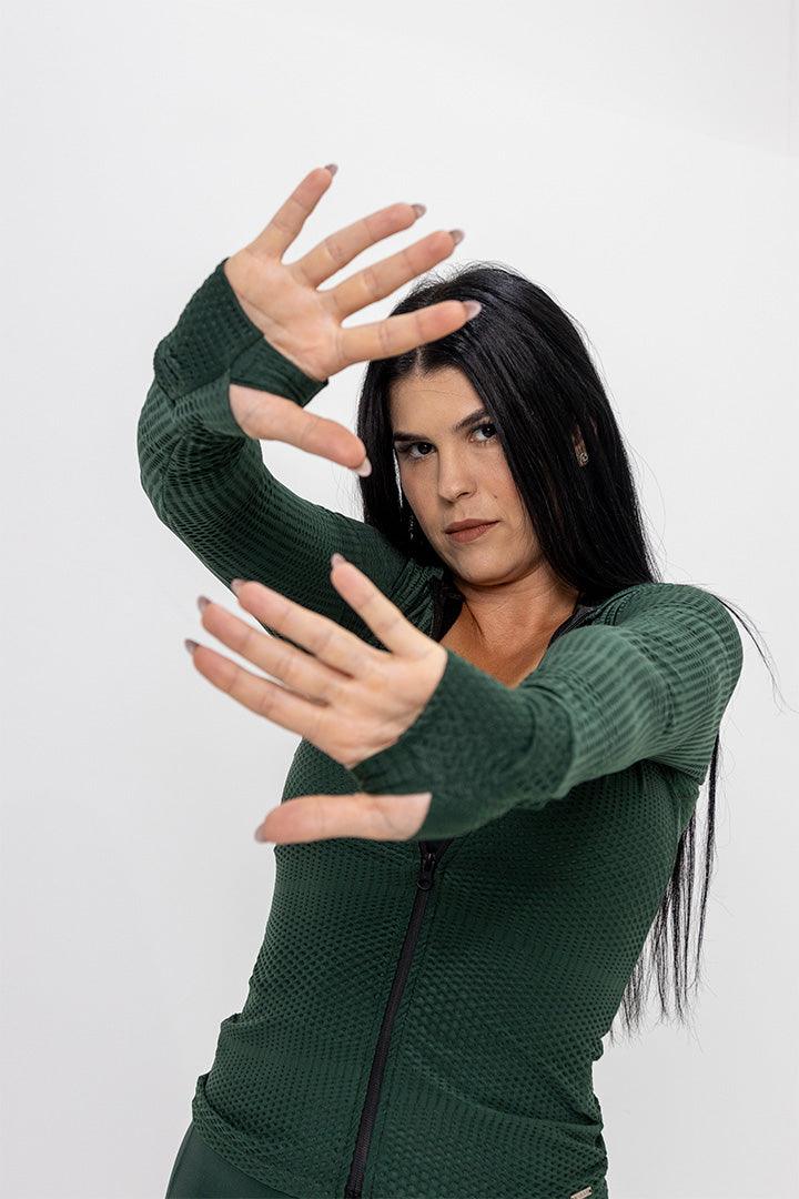 Jaqueta Sport com capuz