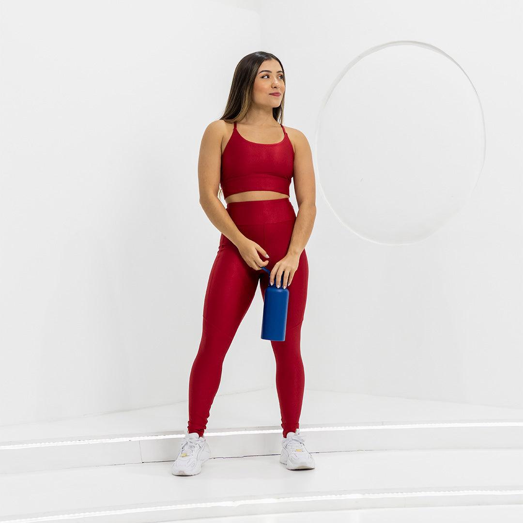 Calça com bolsos laterais Wonder