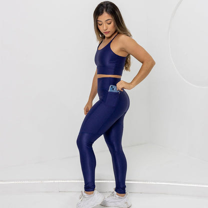 Calça com bolsos laterais Wonder