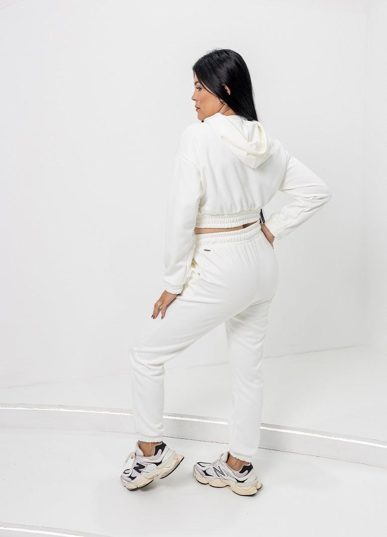 Conjunto moletom croped