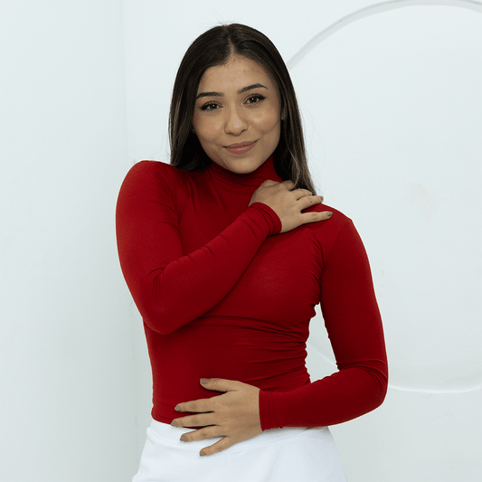 SLIN CROPPED LONG SLEEVE