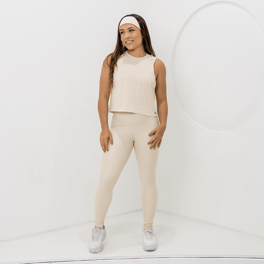 Legging com Tule