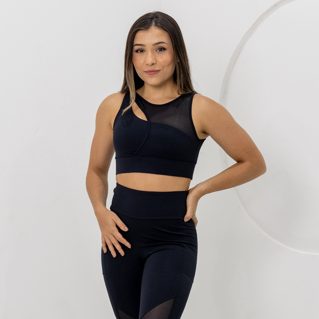 LEGGING TULE DIAGONAL BLOCK